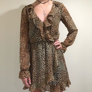 Cheetah Print Dress